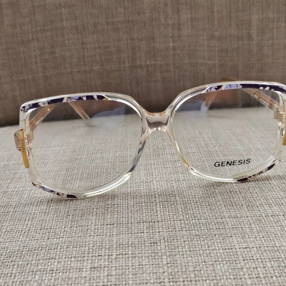 Genesis Women Eyeglasses Frame 10604 54[]18 140 Clear Glasses Frame only New main image 6